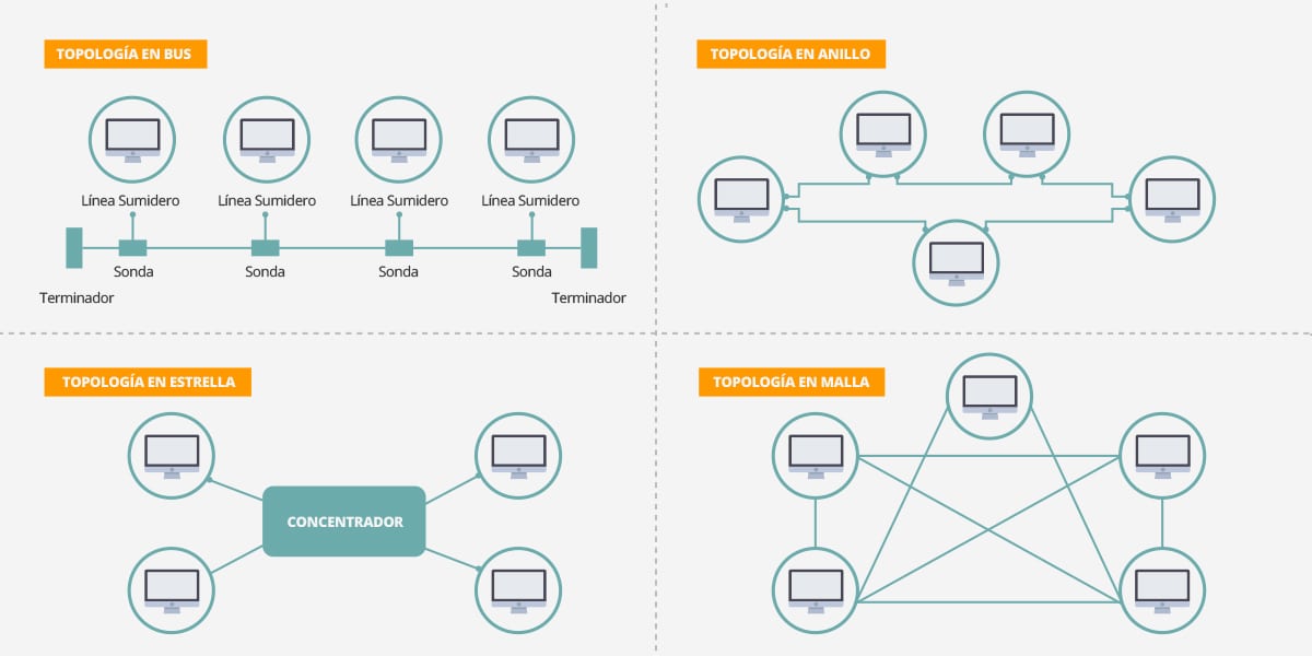 Topologías de redes LAN